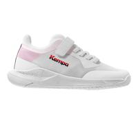 Kempa Kourtfly Jr, Scarpe da Pallamano, Bianco, Rosso, Nero, 38 EU