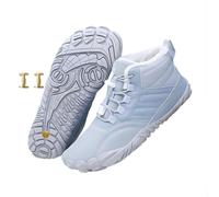 Scarpe invernali da terra con rame, stivali Hike Winter Barefoot da donna con viti in rame solido, 902light blue, 37 EU