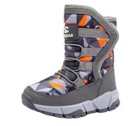 Scarpe invernali per bambini, con calda imbottitura, invernali, invernali, calde, per attività all'aria aperta, per bambini, invernali, da neve, con fodera calda, Colore: arancione., 40 EU