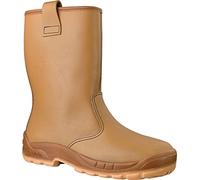 Scarpe Jallatte Jalartic SAS S3 Ci di Sicurezza funzionano Scarpe Stivali Brown, Dimensione:42 EU