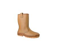 Scarpe Jallatte Jalartic SAS S3 Ci di Sicurezza funzionano Scarpe Stivali Brown, Dimensione:47 EU