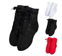 Scarpe jazz da uomo e da donna, in tela, per sala da ballo, scarpe da ballo, scarpe da ginnastica, scarpe da ginnastica, Nero , 44