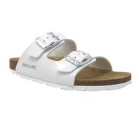 Scarpe junior GRUNLAND art. LUCE CB1462 40 ciabatta doppia fibbia bianco casual