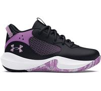 Scarpe Junior Under Armour PS Lockdown 6 Running Sport 3025618 006 Nero Rosa