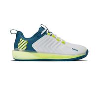 K-Swiss Ultrashot 3, Scarpe Sportive Uomo, Bianco Blu Verde, 42.5 EU