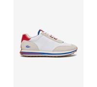 Scarpe Lacoste L-Spin Stripe Sole bianco blu rosso - 46