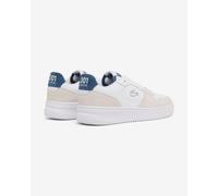 Scarpe Lacoste L001 Set Leather bianco beige blu - 42