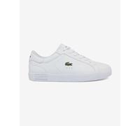 Scarpe Lacoste Powercourt bianco puro verde junior - 35.5