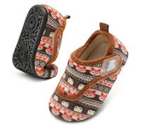 Scarpe leggere e calde in pelliccia larga per bambini, ragazzi e ragazze, con suola in gomma morbida e confortevole per camminare dentro e fuori casa in autunno e inverno EUR22-23,EUR24-25,EUR26-27,EU