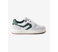 Levi's - Glide L - Sneakers bianche e verdi con suola spessa ed etichetta del logo-Bianco 42