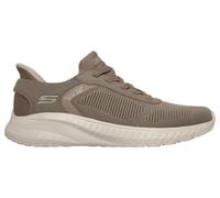 Scarpe lifestyle skechers bob squad chaos solid step color taupe scuro da uomo