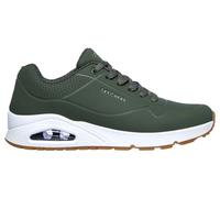 Scarpe lifestyle skechers uno stand on air olive da uomo