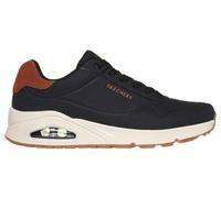 Scarpe lifestyle skechers uno suited on air nere da uomo