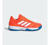 adidas Ligra 8 Kids Indoor Shoes, Scarpe Sportive Unisex-Bambini, Team Solar Orange/Cloud White/Cloud White, 34 EU