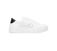 Scarpe Liu Jo 4A3705EX014 Donna sneaker nero bianco ecopelle logo