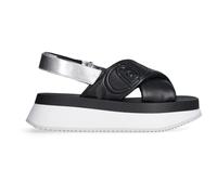 Scarpe Liu Jo da Donna, Modello Sandali BA5089EX097, Realizzate in Pelle Sintetica. Nero 38