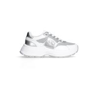 Liu Jo Scarpe Eva 02 Sneakers Casual Donna Pelle Bianco 38