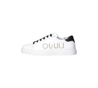 Scarpe Liu Jo Iris 11 Sneaker Casual Pelle Bianco/Nero