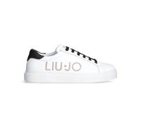 Scarpe Liu Jo Iris 11 Sneaker Casual Pelle Bianco/Nero