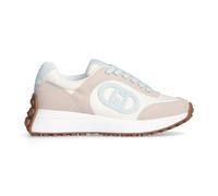 Scarpe Liu Jo Lolo 17 Sneakers Casual Donna Pelle Beige