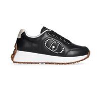 Scarpe Liu Jo Lolo 17 Sneakers Casual Donna Pelle Nero
