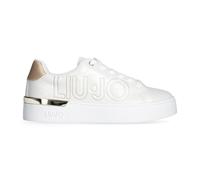 Scarpe Liu Jo Silvia 907 Sneakers Casual Donna Pelle Bianco