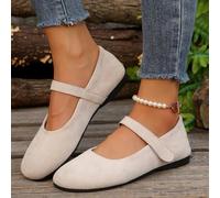 Scarpe Mary Jane da Donna, Eleganti, Casual, estive, da Donna, con Plateau Spesso, Eleganti, Tinta Unita, Tacco Spesso, comode, Versatili, Scarpe da Lavoro for la Scuola(White,43)
