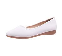 Scarpe Mary Jane Donna con Punta Quadrata Primavera Slip on Scarpe da Ballo Friulane Casual Eleganti Mocassini Donna Ginnastica Balletto Scarpe da Danza Matrimoni Feste Traspirante Sandali Comodi