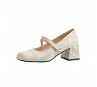 Scarpe Mary Jane Vintage 2025 - Scarpe Cheongsam con Plateau e Gonna a Cavallo Camellia in Stile Cinese, Stile Retrò, Formale, da Donna Scarpe Mary Jane Vintage 2025 - Scarpe Cheongsam con Plateau e G