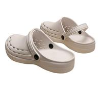 Scarpe Mediche per Infermiere Chirurghi Suola Antiscivolo 3cm con Ammortizzazione, Punta Rinforzata Antiurto, Clogs Professionali per Sala Operatoria Ospedale e Uso Quotidiano (Donna/Uomo)(B,EU41-42)