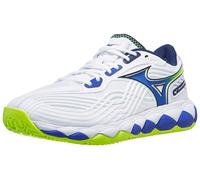 Scarpe Mizuno Wave Enforce Tour 2 Bianco/Blu Uomo - TERRA BATTUTA