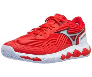 Scarpe Mizuno Wave Enforce Tour 2 Rosso/Bianco Uomo - TERRA BATTUTA