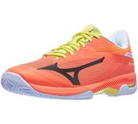 Scarpe Mizuno Wave Exceed Court Lava/Nero/Giallo Uomo - TERRA BATTUTA