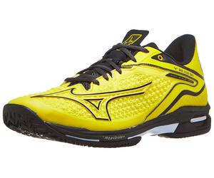 Scarpe Mizuno Wave Exceed Tour 6 Giallo/Nero Uomo - TERRA BATTUTA