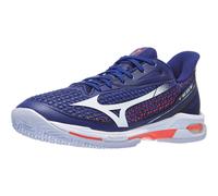 Scarpe Mizuno Wave Exceed Tour 7 Blu/Bianco/Lava Uomo - TERRA BATTUTA