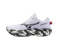 Mizuno Wave Rider 30 Disclosure White/Black/High Risk Red da Uomo 42.5 Bianco