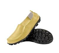 Scarpe Mocassini Donna Comode Ortopediche Scarpe Basse Eleganti Donna | Struttura Flessibile Anti Attrito e Materiale in Finta Pelle Anti Sporco per Uso in Ufficio e Impegni Fine Mese