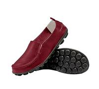 Scarpe Mocassini Donna Comode Ortopediche Scarpe Basse Eleganti Donna | Struttura Flessibile Anti Attrito e Materiale in Finta Pelle Anti Sporco per Uso in Ufficio e Impegni Fine Mese