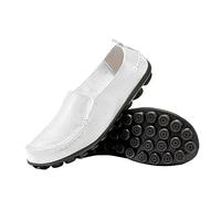 Scarpe Mocassini Donna Comode Ortopediche Scarpe Basse Eleganti Donna | Struttura Flessibile Anti Attrito e Materiale in Finta Pelle Anti Sporco per Uso in Ufficio e Impegni Fine Mese