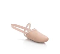 Capezio LEATHER PIROUETTE II Unisex adulti Scarpa ,Beige (Nude) ,Large