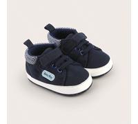 Scarpe morbide antiscivolo per bambini dai 0 ai 12 mesi, con suola morbida, per l'autunno e la primavera, in colori bianco e block color, adatte per i primi passi EUR15,EUR16,EUR18,EUR19,EUR17Lettere