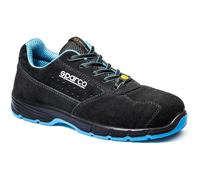 SCARPE MORENO S1P NERO/AZZURRO - Sparco - Colore: Nero, Numero: 39
