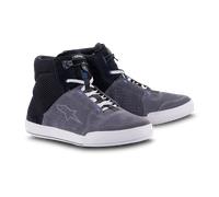 Scarpe moto estive Alpinestars Chrome Air Nero Grigio Blu 11