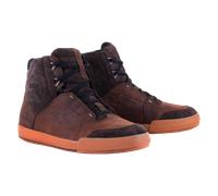 Scarpe Moto Alpinestars Chrome Crafted Drystar Gum Marrone Gomma45 Marrone Gomma