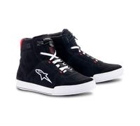 Scarpe moto Alpinestars CHROME Nero Bianco Rosso brillante 14