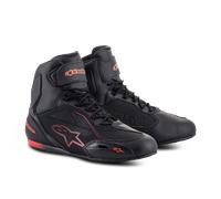 Scarpe Moto Alpinestars Faster-3 Drystar Nero/Rosso40.5 Nero,Rosso