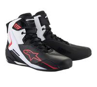 Alpinestars Faster 4, scarpe 11.5 US male Nero/Bianco/Rosso