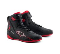Alpinestars Honda Faster-4 Scarpe da moto, nero-rosso, taglia 45 per maschi