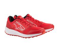 Scarpe moto Alpinestars META TRAIL Rosso Bianco 8.5