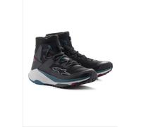 Alpinestars Speedforce XR Scarpe da moto, nero-turchese-blu, taglia 43 per maschi